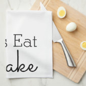 Laten we taart script eten theedoek (Quarter Fold)