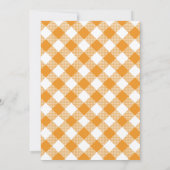 Laten we taart Thanksgiving waterverf eten Kaart (Achterkant)