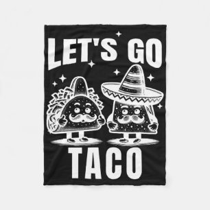 Laten we Taco 1 gaan Fleece Deken