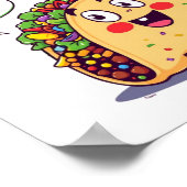 Laten we Taco 'About It Digitale Download - DTF Di Poster (Hoek)