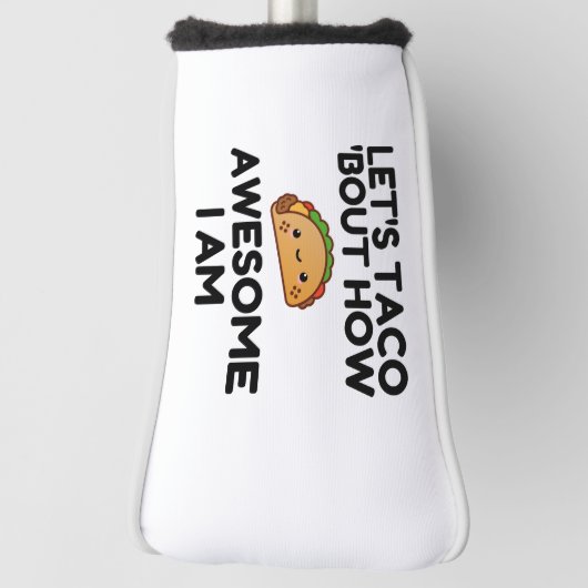 Laten we Taco 'Bout' Golfheadcover (Draai 90)