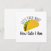 Laten we Taco 'Bout Hoe Schattig Ik Ben (Voorkant / Achterkant)