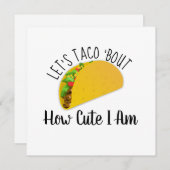 Laten we Taco 'Bout How Cute I Am' (Voorkant / Achterkant)