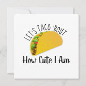 Laten we Taco 'Bout How Cute I Am' (Voorkant)