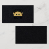 Laten we Taco Bout it Taco Pun Cute Taco Visitekaartje (Voorkant / Achterkant)