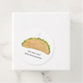 Laten we taco 'bout Liefde Bedankjes Labels (In situ)