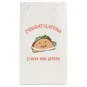 Laten we Taco-bout Love  Klein Cadeauzakje (Achterkant)