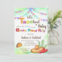 Laten we Taco een Baby Fiesta-thema laten zien Kaart