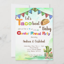 Laten we Taco een Baby Fiesta-thema laten zien Kaart