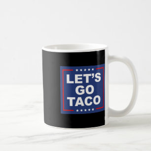 Laten we Taco gaan - Grappig T. A. C. O. Design Ir Koffiemok