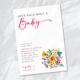 Laten we Taco 'Over een Baby Floral Fiesta Baby sh Kaart