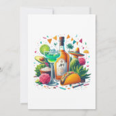 Laten we Taco 'Over een leuk Fiesta repetitie dine Kaart (Achterkant)