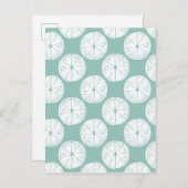 Laten we Taco Over Liefde | BLAUWGROEN LIMOEN Briefkaart (Voorkant / Achterkant)