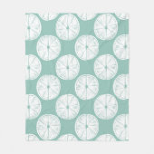 Laten we Taco Over Liefde | BLAUWGROEN LIMOEN Fleece Deken (Voorkant)