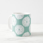 Laten we Taco Over Liefde | BLAUWGROEN LIMOEN Koffiemok (Voorkant links)