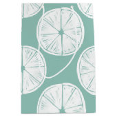 Laten we Taco Over Liefde | BLAUWGROEN LIMOEN Medium Cadeauzakje (Voorkant)