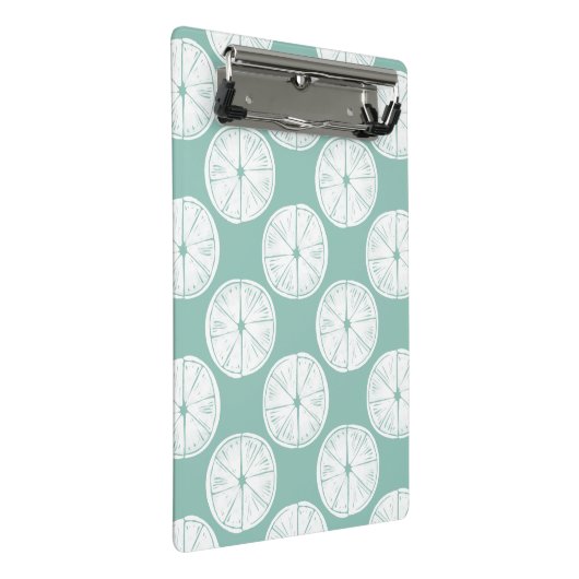 Laten we Taco Over Liefde | BLAUWGROEN LIMOEN Mini Klembord (Schuin)