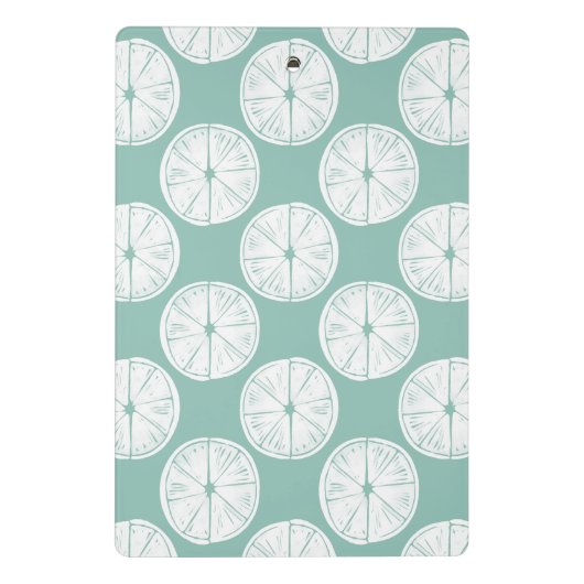 Laten we Taco Over Liefde | BLAUWGROEN LIMOEN Mini Klembord (Achterkant)