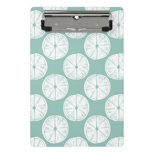 Laten we Taco Over Liefde | BLAUWGROEN LIMOEN Mini Klembord (Voorkant)