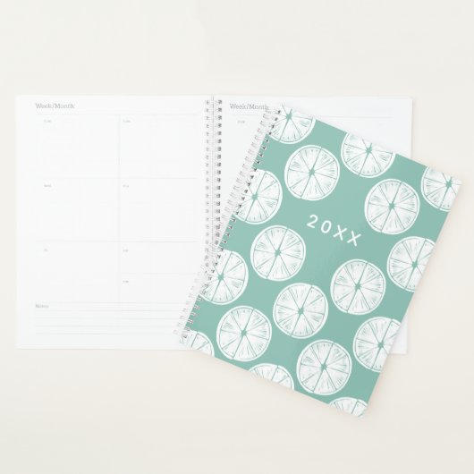 Laten we Taco Over Liefde | BLAUWGROEN LIMOEN Planner (Display)