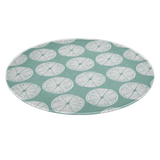 Laten we Taco Over Liefde | BLAUWGROEN LIMOEN Snijplank (Hoek)