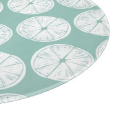 Laten we Taco Over Liefde | BLAUWGROEN LIMOEN Snijplank (Hoek)