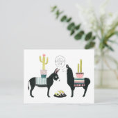 Laten we Taco Over Liefde Briefkaart (Staand voorkant)