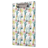 Laten we Taco Over Liefde | Cactus Pattern Klembord (Links)