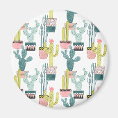 Laten we Taco Over Liefde | Cactus Pattern Magneet (Voorkant)