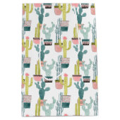 Laten we Taco Over Liefde | Cactus Pattern Medium Cadeauzakje (Voorkant)
