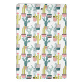 Laten we Taco Over Liefde | Cactus Pattern Mini Klembord (Achterkant)