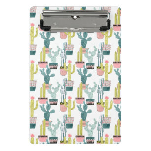 Laten we Taco Over Liefde   Cactus Pattern Mini Klembord