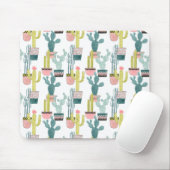 Laten we Taco Over Liefde | Cactus Pattern Muismat (Met muis)