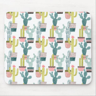 Laten we Taco Over Liefde   Cactus Pattern Muismat