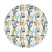 Laten we Taco Over Liefde | Cactus Pattern Snijplank (Voorkant)