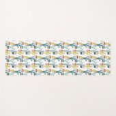 Laten we Taco Over Liefde | Cactus Pattern Yogamat (Voorkant (horizontaal))