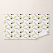 Laten we Taco Over Liefde | Cirkel Taco Element Bad Handdoek (Handdoek)