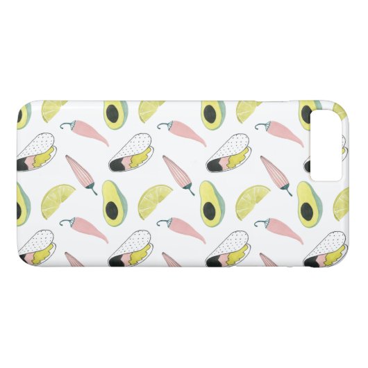 Laten we Taco Over Liefde | Cirkel Taco Element Case-Mate iPhone Case (Achterkant (Horizontaal))