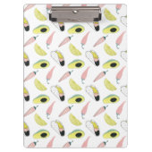 Laten we Taco Over Liefde | Cirkel Taco Element Klembord (Voorkant)