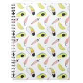 Laten we Taco Over Liefde | Cirkel Taco Element Notitieboek (Voorkant)