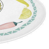 Laten we Taco Over Liefde | Cirkel Taco Element Snijplank (Hoek)