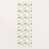 Laten we Taco Over Liefde | Cirkel Taco Element Yogamat (Achterkant)