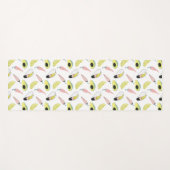 Laten we Taco Over Liefde | Cirkel Taco Element Yogamat (Voorkant (horizontaal))