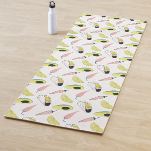 Laten we Taco Over Liefde Cirkel Taco Element Yogamat