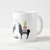 Laten we Taco Over Liefde Grote Koffiekop (Voorkant rechts)