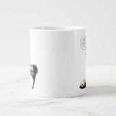 Laten we Taco Over Liefde Grote Koffiekop (Voorkant)