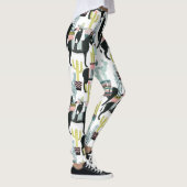 Laten we Taco Over Liefde | Llama en Donkey Patroo Leggings (Rechts)