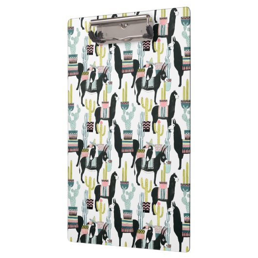 Laten we Taco Over Liefde | Llama en Donkey Patter Klembord (Links)