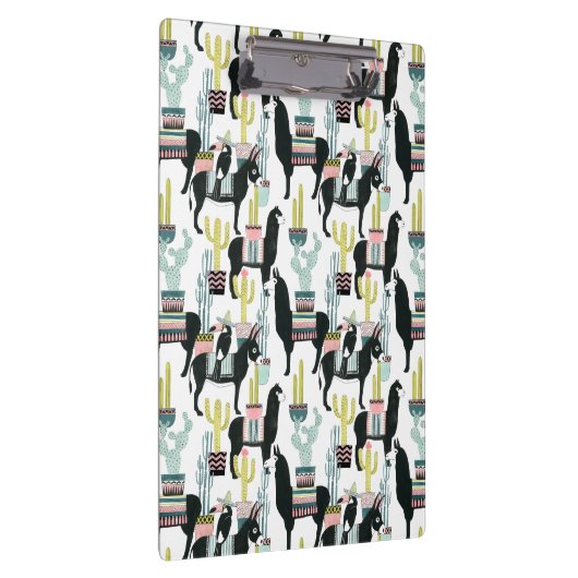 Laten we Taco Over Liefde | Llama en Donkey Patter Klembord (Rechts)