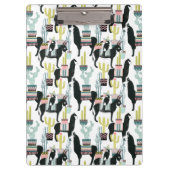 Laten we Taco Over Liefde | Llama en Donkey Patter Klembord (Voorkant)